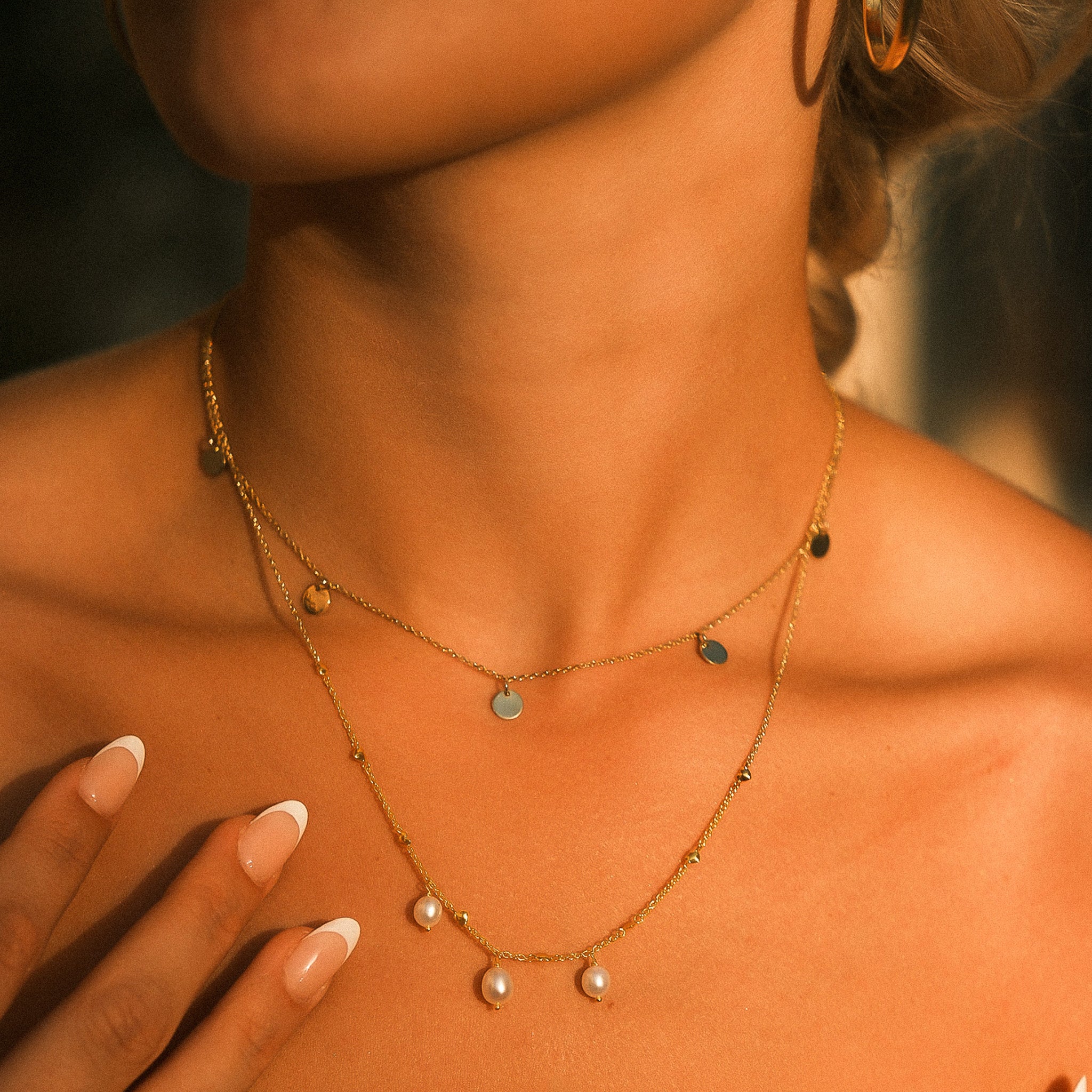 Coin Halskette Freya