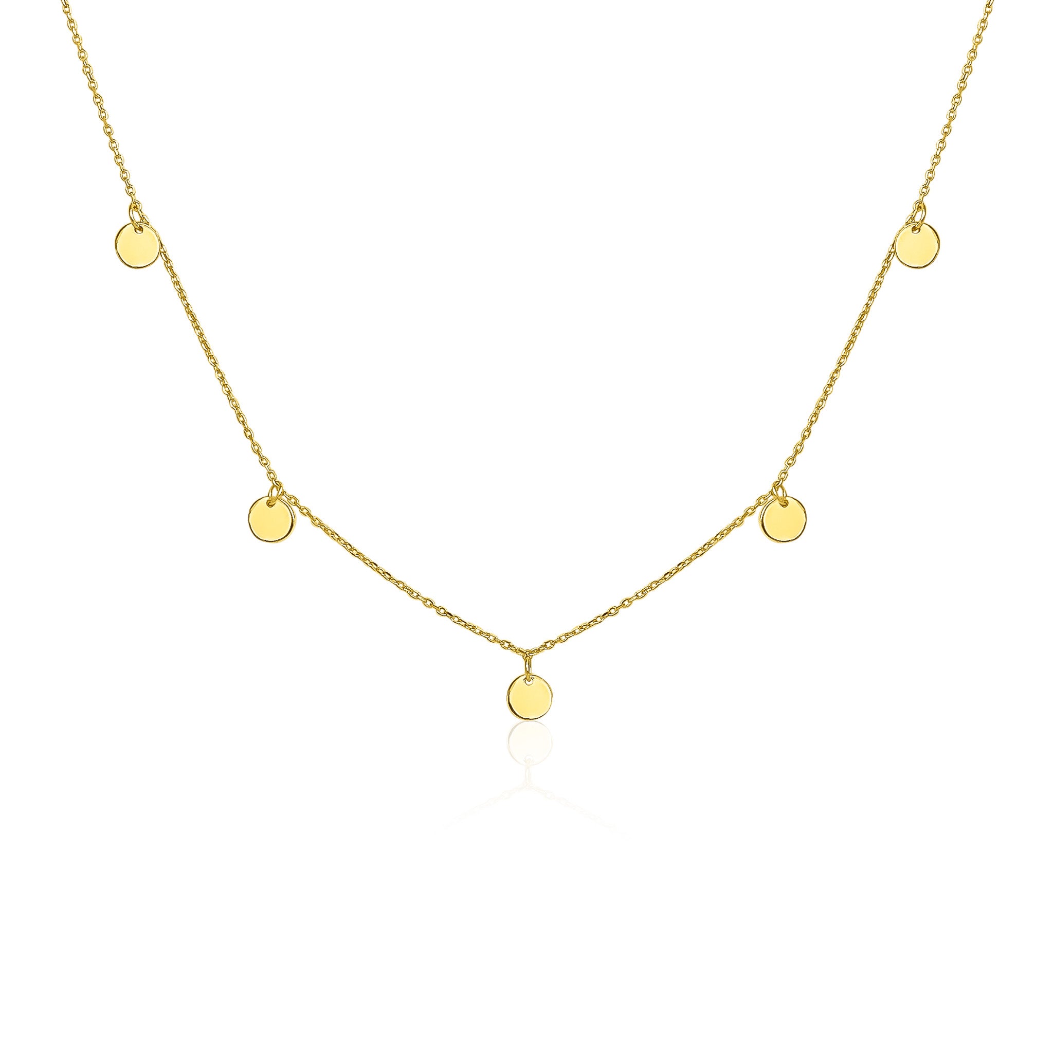 Coin Halskette Freya